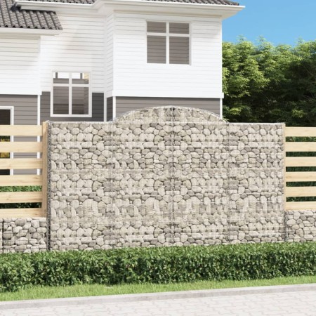 Cestas de gaviones 12 uds forma de arco hierro 300x50x180/200cm de , Maceteros y jardineras - Ref: Foro24-3146783, Precio: 2,...