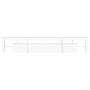 Mueble de TV con luces LED blanco 230x36,5x40 cm de , Muebles TV - Ref: Foro24-3152786, Precio: 163,79 €, Descuento: %
