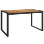 Juego de comedor de jardín 5 pzas madera maciza acacia y metal de , Conjuntos de jardín - Ref: Foro24-3155406, Precio: 579,32...