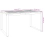 Juego de comedor de jardín 5 pzas madera maciza acacia y metal de , Conjuntos de jardín - Ref: Foro24-3155406, Precio: 579,32...