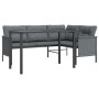 Juego de comedor de jardín 2 piezas acero gris antracita de , Conjuntos de jardín - Ref: Foro24-3187259, Precio: 357,18 €, De...