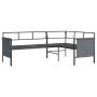 Juego de comedor de jardín 2 piezas acero gris antracita de , Conjuntos de jardín - Ref: Foro24-3187259, Precio: 357,18 €, De...
