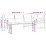 Juego de comedor de jardín 2 piezas acero gris antracita de , Conjuntos de jardín - Ref: Foro24-3187259, Precio: 357,18 €, De...