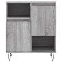 Aparadores 2 piezas madera contrachapada gris Sonoma de , Aparadores - Ref: Foro24-3190131, Precio: 115,24 €, Descuento: %