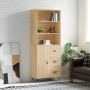 Aparador alto madera contrachapada color roble 69,5x34x180 cm de , Aparadores - Ref: Foro24-3189416, Precio: 148,07 €, Descue...