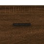 Aparador alto madera contrachapada marrón roble 69,5x34x180 cm de , Aparadores - Ref: Foro24-3189468, Precio: 164,08 €, Descu...
