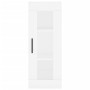 Aparador alto madera contrachapada blanco 34,5x34x180 cm de , Aparadores - Ref: Foro24-3199257, Precio: 123,48 €, Descuento: %