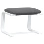 Sillón de relax con taburete tela gris oscuro de , Sillones - Ref: Foro24-3154414, Precio: 139,39 €, Descuento: %