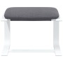 Sillón de relax con taburete tela gris oscuro de , Sillones - Ref: Foro24-3154414, Precio: 139,39 €, Descuento: %