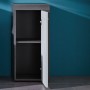 Trendteam Armario de almacenaje Miami blanco y plata ahumado de , Tocadores de baño - Ref: Foro24-445400, Precio: 53,57 €, De...