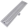 Desagüe ducha lineal 2 pzs curvas 630x140 mm acero inoxidable de , Desagües - Ref: Foro24-275960, Precio: 81,24 €, Descuento: %