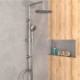 EISL Conjunto de ducha Screwing or Sticking cromado de , Cabezales de ducha - Ref: Foro24-446506, Precio: 79,73 €, Descuento: %