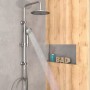 EISL Conjunto de ducha Screwing or Sticking cromado de , Cabezales de ducha - Ref: Foro24-446506, Precio: 79,73 €, Descuento: %
