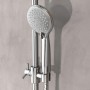 EISL Conjunto de ducha Screwing or Sticking cromado de , Cabezales de ducha - Ref: Foro24-446506, Precio: 79,73 €, Descuento: %