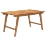 Mesa de jardín madera maciza de acacia 150x90x75 cm de , Mesas de jardín - Ref: Foro24-363310, Precio: 185,12 €, Descuento: %
