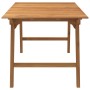 Mesa de jardín madera maciza de acacia 150x90x75 cm de , Mesas de jardín - Ref: Foro24-363310, Precio: 185,12 €, Descuento: %