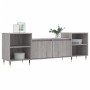 Mueble para TV madera contrachapada gris Sonoma 160x35x55 cm de , Muebles TV - Ref: Foro24-831338, Precio: 93,21 €, Descuento: %