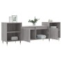 Mueble para TV madera contrachapada gris Sonoma 160x35x55 cm de , Muebles TV - Ref: Foro24-831338, Precio: 93,21 €, Descuento: %