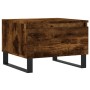 Mesa de centro madera de ingeniería roble ahumado 50x46x35 cm de , Mesas de centro - Ref: Foro24-830886, Precio: 43,52 €, Des...