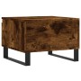 Mesa de centro madera de ingeniería roble ahumado 50x46x35 cm de , Mesas de centro - Ref: Foro24-830886, Precio: 43,52 €, Des...