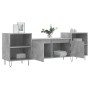 Mueble para TV madera contrachapada gris hormigón 160x35x55 cm de , Muebles TV - Ref: Foro24-831344, Precio: 82,47 €, Descuen...