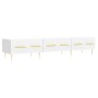 Mueble de TV madera de ingeniería blanco 150x36x30 cm de , Muebles TV - Ref: Foro24-829140, Precio: 100,96 €, Descuento: %