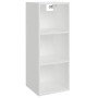 Armario de pared madera de ingeniería blanco 34,5x32,5x90 cm de , Estantes y estanterías - Ref: Foro24-812483, Precio: 40,85 ...