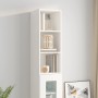 Armario de pared madera de ingeniería blanco 34,5x32,5x90 cm de , Estantes y estanterías - Ref: Foro24-812483, Precio: 40,85 ...