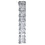 Valla de jardín de acero galvanizado plateado 50x1 m de , Paneles de vallas - Ref: Foro24-149498, Precio: 86,37 €, Descuento: %