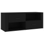 Mueble para TV madera contrachapada negra 100x35x40 cm de , Muebles TV - Ref: Foro24-823100, Precio: 71,61 €, Descuento: %
