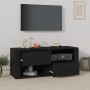 Mueble para TV madera contrachapada negra 100x35x40 cm de , Muebles TV - Ref: Foro24-823100, Precio: 71,61 €, Descuento: %