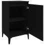Mesita de noche madera contrachapada negro 40x35x70 cm de , Mesitas de noche - Ref: Foro24-819646, Precio: 50,83 €, Descuento: %