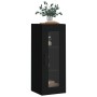 Armario de pared negro 34,5x34x90 cm de , Aparadores - Ref: Foro24-828933, Precio: 54,93 €, Descuento: %