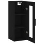 Armario de pared negro 34,5x34x90 cm de , Aparadores - Ref: Foro24-828933, Precio: 54,93 €, Descuento: %