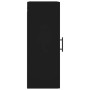 Armario de pared negro 34,5x34x90 cm de , Aparadores - Ref: Foro24-828933, Precio: 54,93 €, Descuento: %