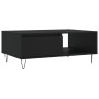 Mesa de centro madera de ingeniería negro 90x60x35 cm de , Mesas de centro - Ref: Foro24-827061, Precio: 63,36 €, Descuento: %