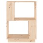 Estantería/divisor de espacios madera maciza pino 51x25x70 cm de , Librerías y estanterías - Ref: Foro24-814029, Precio: 35,9...