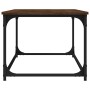 Mesa de centro madera y hierro roble marrón 102x50x40 cm de , Mesas de centro - Ref: Foro24-823301, Precio: 48,48 €, Descuent...