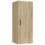 Armario de pared madera de ingeniería roble Sonoma 34,5x34x90cm de , Estantes y estanterías - Ref: Foro24-812441, Precio: 56,...