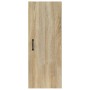 Armario de pared madera de ingeniería roble Sonoma 34,5x34x90cm de , Estantes y estanterías - Ref: Foro24-812441, Precio: 56,...