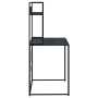 Escritorio de ordenador madera de ingeniería negro 110x60x138cm de , Escritorios - Ref: Foro24-30204, Precio: 102,83 €, Descu...