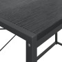 Escritorio de ordenador madera de ingeniería negro 110x60x138cm de , Escritorios - Ref: Foro24-30204, Precio: 102,83 €, Descu...