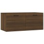 Armario de pared madera ingeniería marrón roble 80x36,5x35 cm de , Estantes y estanterías - Ref: Foro24-817608, Precio: 50,78...