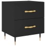 Mesita de noche madera de ingeniería negro 40x35x47,5 cm de , Mesitas de noche - Ref: Foro24-827262, Precio: 55,45 €, Descuen...