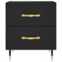 Mesita de noche madera de ingeniería negro 40x35x47,5 cm de , Mesitas de noche - Ref: Foro24-827262, Precio: 55,45 €, Descuen...