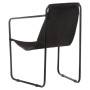 Sillón de relajación de cuero auténtico negro de , Sillones - Ref: Foro24-323727, Precio: 93,59 €, Descuento: %