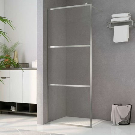 Mampara de ducha accesible vidrio ESG claro 140x195 cm de , Paredes y mamparas de ducha - Ref: Foro24-146639, Precio: 175,05 ...