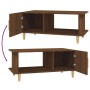 Mesa de centro madera contrachapada roble marrón 90x50x40 cm de , Mesas de centro - Ref: Foro24-817545, Precio: 50,46 €, Desc...
