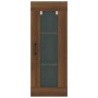 Armario de pared colgante roble marrón 34,5x34x90 cm de , Aparadores - Ref: Foro24-817449, Precio: 53,92 €, Descuento: %