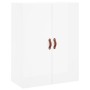 Armario de pared blanco brillante 69,5x34x90 cm de , Aparadores - Ref: Foro24-828398, Precio: 80,11 €, Descuento: %